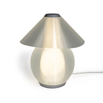Opal 13" Modern Contemporary Plant-Based PLA 3D Printed Dimmable LED Table Lamp - JONATHAN Y